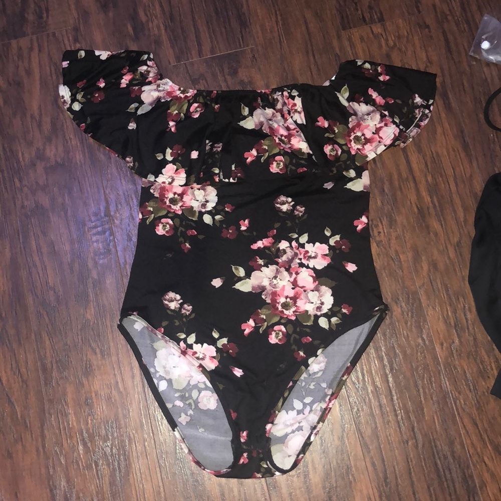 off the shoulder bodysuit